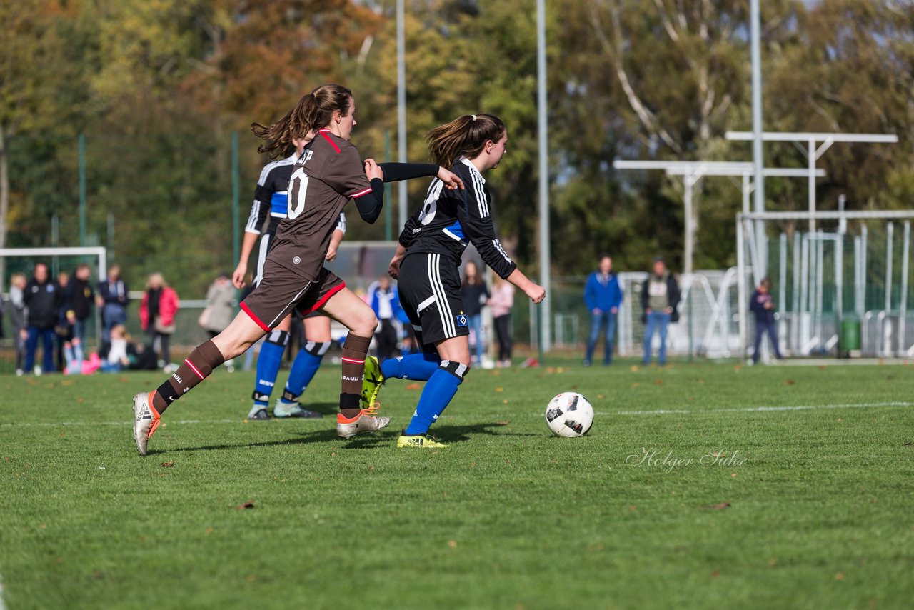 Bild 331 - B-Juniorinnen Hamburger SV - FC St.Pauli : Ergebnis: 1:2